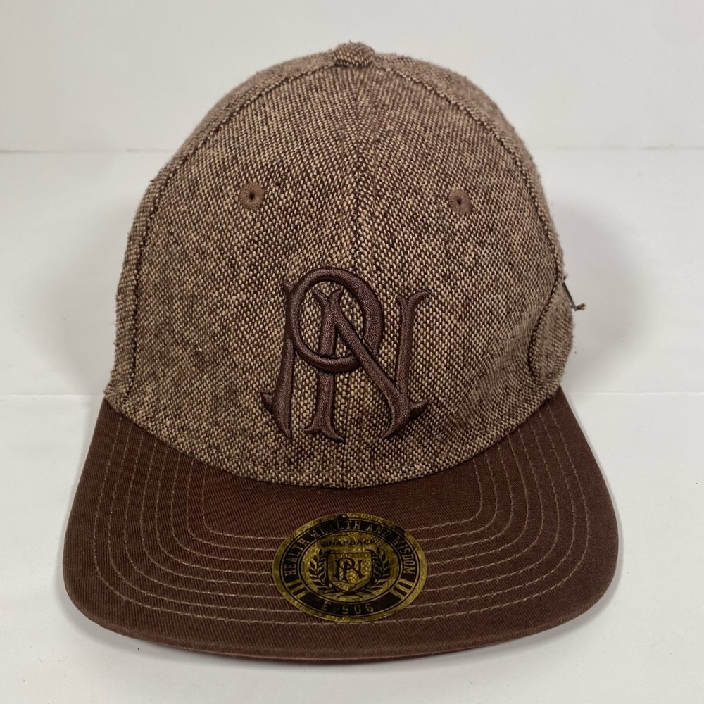 Parish Nation Health Wealth Wisdom Brown Snapback  Ajustable One Size